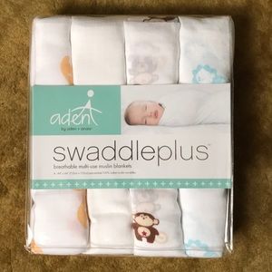 Aden by Aden + Anais 4-pack Swaddle NEW in pack